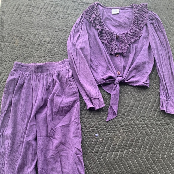 DAVID WAYNE VINTAGE PURPLE SET - Picture 1 of 4